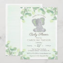 Search for watercolor elephant baby shower invitations Gender neutral