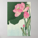 Search for lotus flower posters Koson