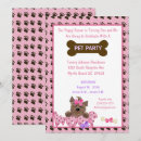 Search for dog bone invitations Animal