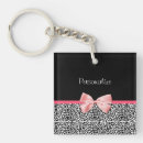 Search for pink leopard print key rings Trendy