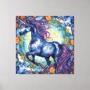 Search for purple unicorns canvas prints Fantasy