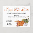 Search for thanksgiving save the date postcards Autumn