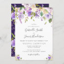 Search for purple and peach wedding invitations Modern