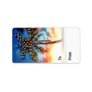 Search for tree lights return address labels Palm