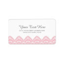 Search for white lace return address labels Vintage