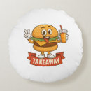Search for cute burger cushions Cheeseburger
