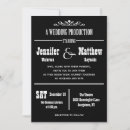 Search for theatre wedding invitations Retro
