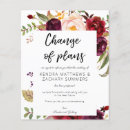 Search for cancelled wedding announcement cards Modern