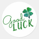 Search for for good luck stickers Shamrock