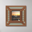 Search for fake window canvas prints Trompe l'oeil