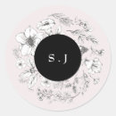 Search for floral beauty stickers Bride