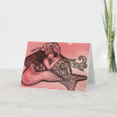 Search for art mermaid cards Watercolor
