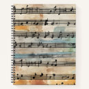 Search for sheet music notebooks Musical notes