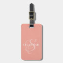 Search for bridal shower luggage tags Blush pink