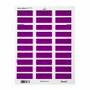 Search for beautiful return address labels Purple