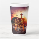 Search for three crosses mugs He is risen