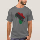 Search for african continent tshirts Black