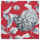 Search for red and gray fabric White