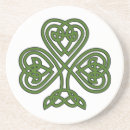 Search for shamrock coasters Leprechaun