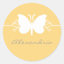 Search for yellow butterfly stickers Nature