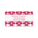 Search for art deco damask return address labels Elegant