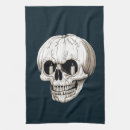 Search for skull tea towels Black and white