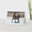 Search for bay horse cards Snow