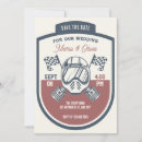 Search for motorcycle save the dates Retro