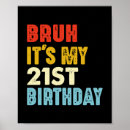 Search for 21 birthday posters Funny