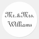 Search for last name stickers Black