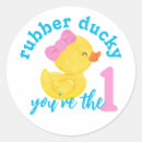 Search for rubber duckie stickers Birthday