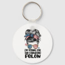 Search for funny parody key rings America first