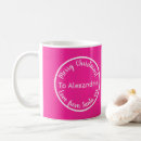 Search for pink santa mugs Xmas