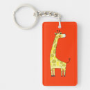 Search for giraffe cartoon key rings Adorable