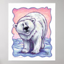 Search for cute polar bear art posters Iceberg