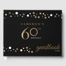 Search for 60th birthday guest books Classic
