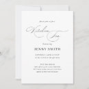 Search for black white bridal tea invitations Modern