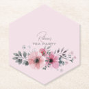 Search for tea party coasters Watercolor floral