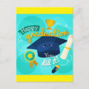Search for graduation cap postcards Celebration