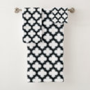 Search for trellis bath towels Quatrefoil