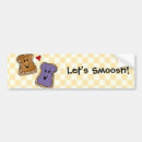 Search for peanut bumper stickers Food