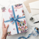 Search for mythical wrapping paper Pink