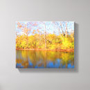 Search for tree reflection canvas prints Lake