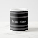 Search for team name mugs Black