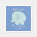 Search for baby blue napkins Elephant
