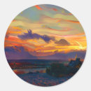 Search for seashore stickers Sunset