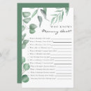 Search for eucalyptus baby shower games Foliage