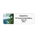 Search for maui return address labels Hawaii