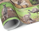 Search for kangaroo wrapping paper Animal