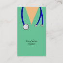 Search for medical scrubs business cards Doctor